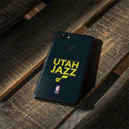 NBA Utah Jazz Standard - Black Google Pixel 3 Skin